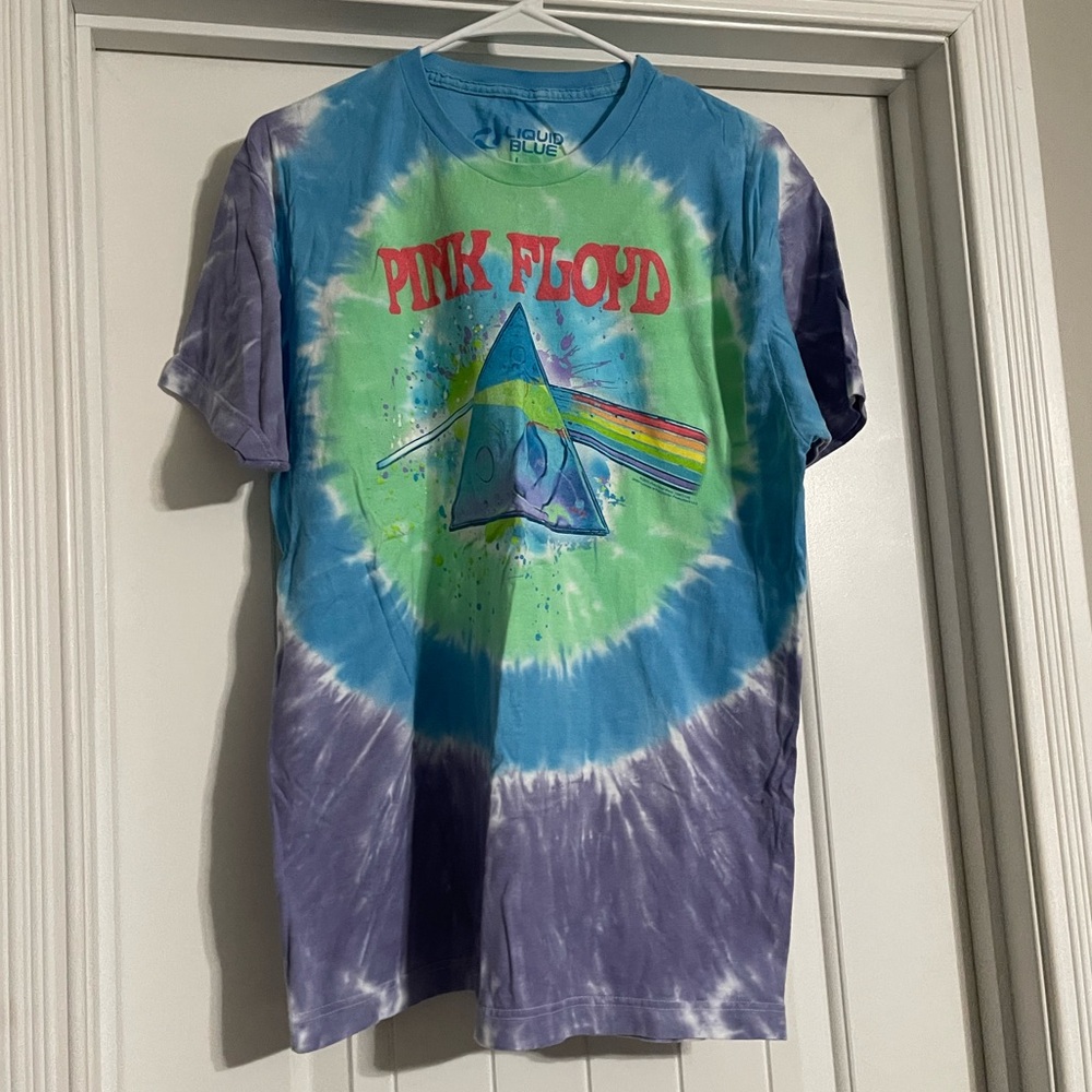 Liquid Blue Pink Floyd Tie-Dye Shirt - Unisex